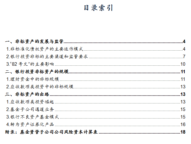 天博·体育干货一文看懂银行非标投资(图1)